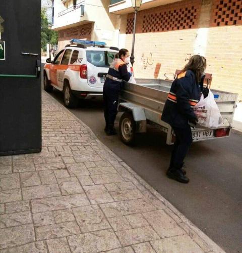 foto reparto proteccion civil