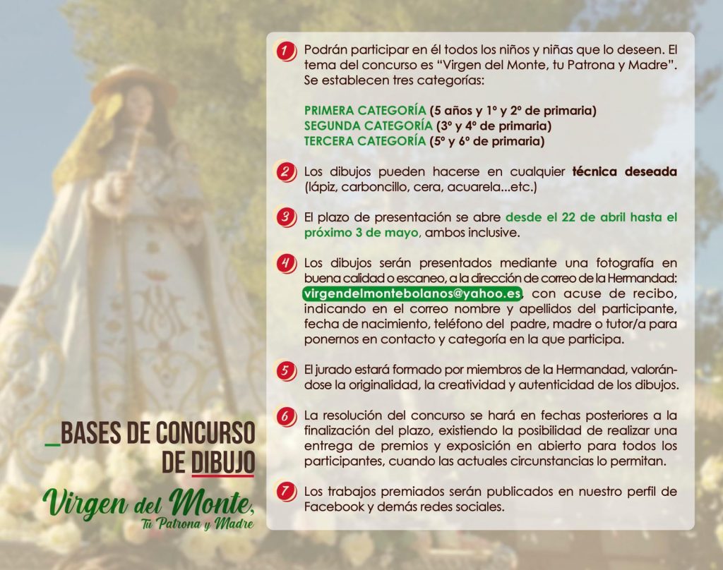 virgen del monte concurso