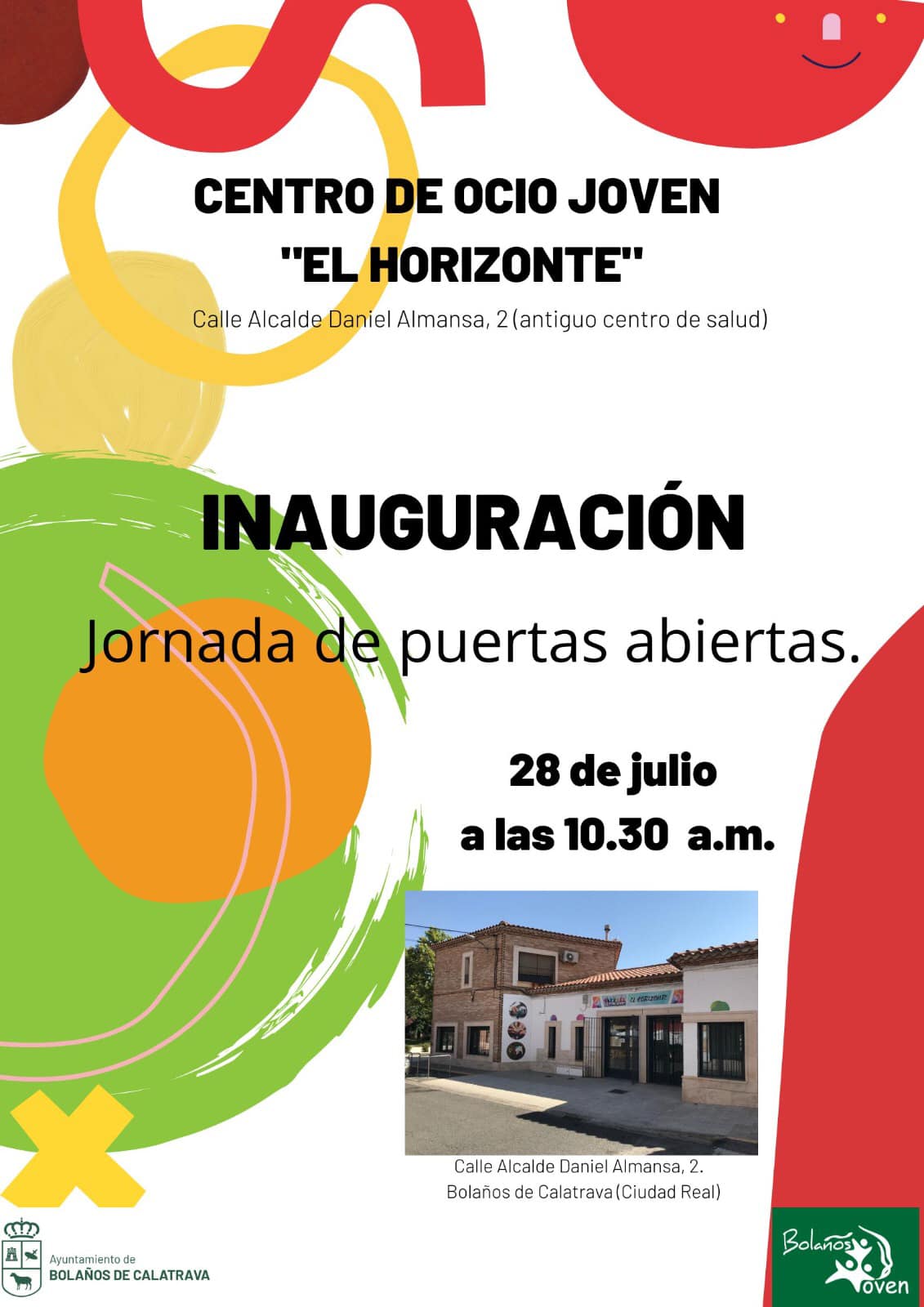 Inauguración Centro de Ocio Joven El Horizonte. Bolaños de Cva. 2022