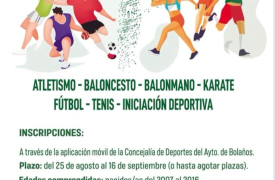 Escuelas Deportivas Municipales 2022-2023. Bolaños de Cva.