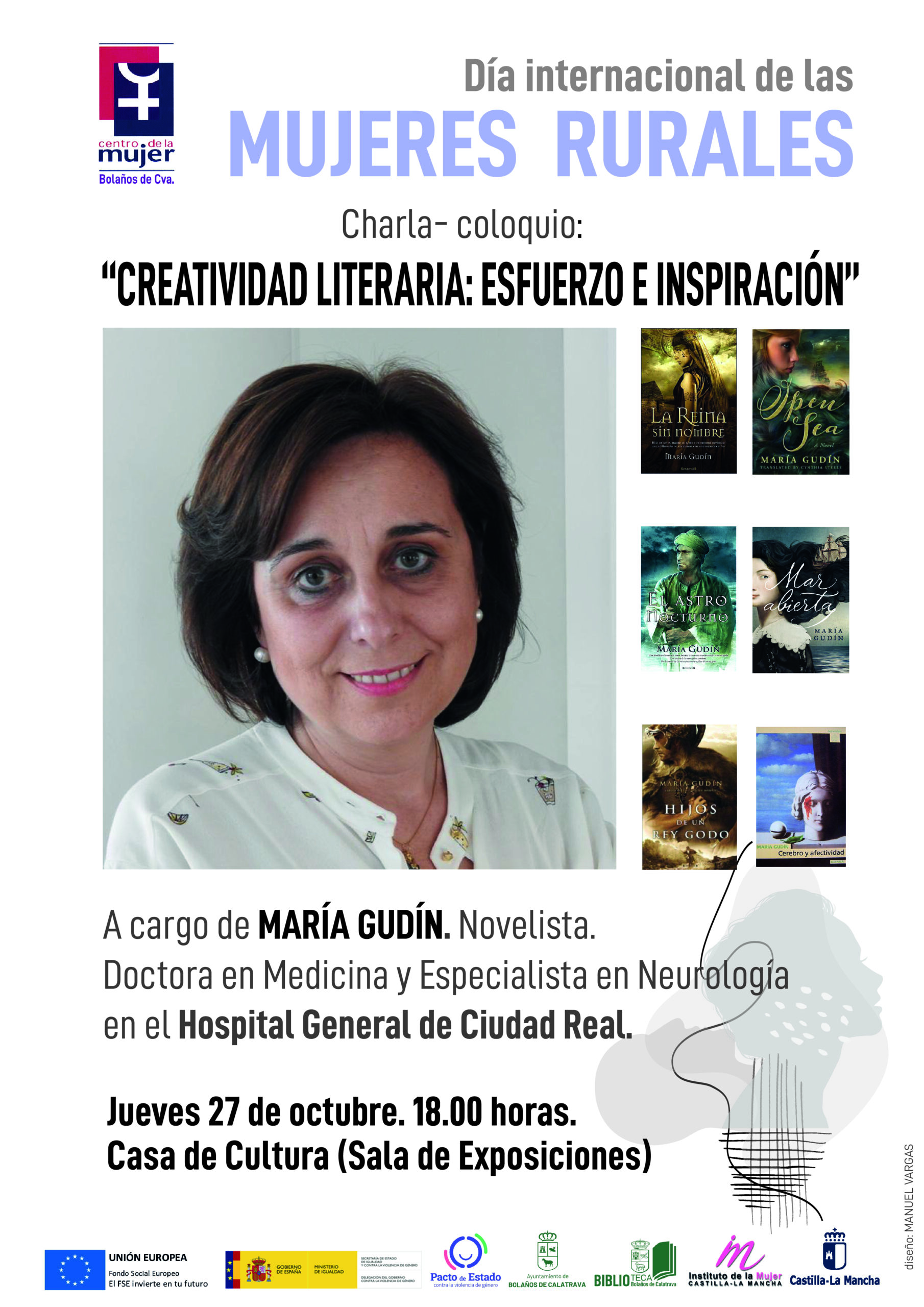 Charla coloquio María Gudín